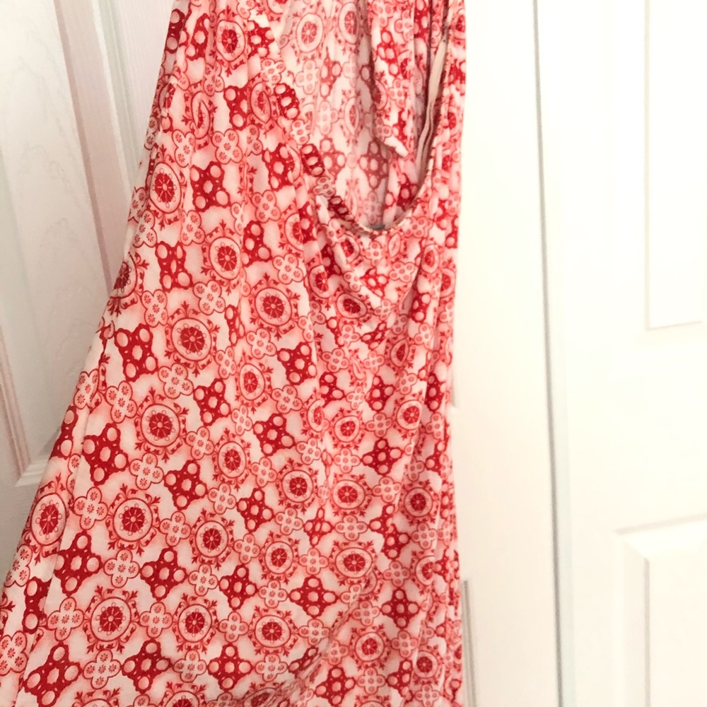 Joie Ikat Print Maxi Dress Halter Dress - Picture 5 of 8